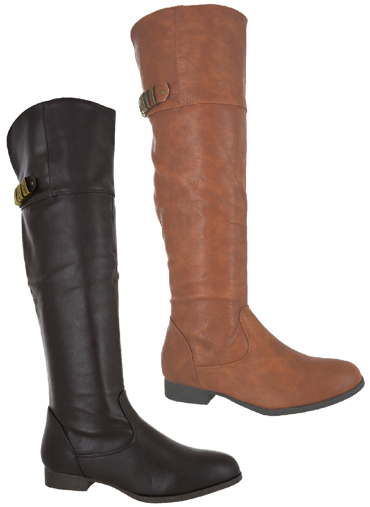 spring shoes over the knee boots
